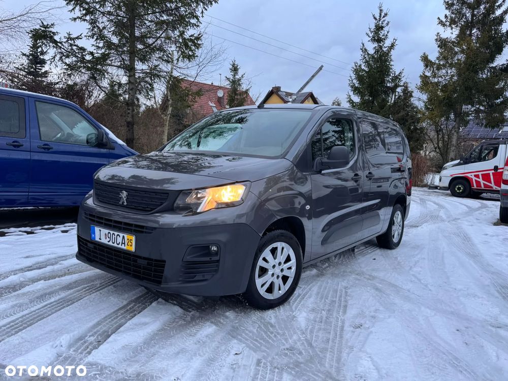 Peugeot PARTNER LONG BENZ/GAS LPG GRAFITOWY 3 MIEJSCA KLIMATYZACJA - 1
