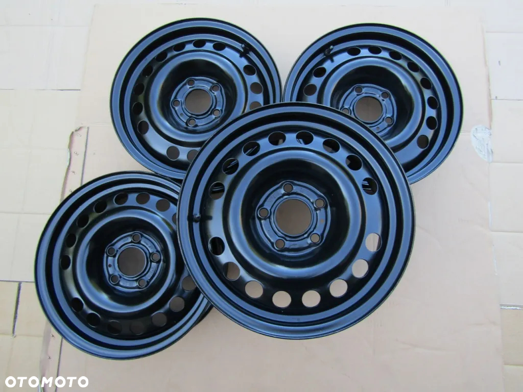 4x NOWE Felgi 15 Opel Meriva A B Zafira A Astra H III Vectra B / 6j 5x110 ET43 - 12
