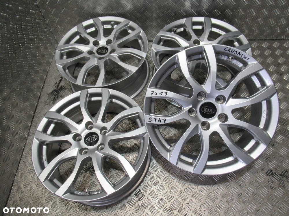 Felgi Kia Ceed ProCeed Sportage Soul Venga Carens Niro 7Jx17 et47 5x114,3 CZUJNIKI - 2