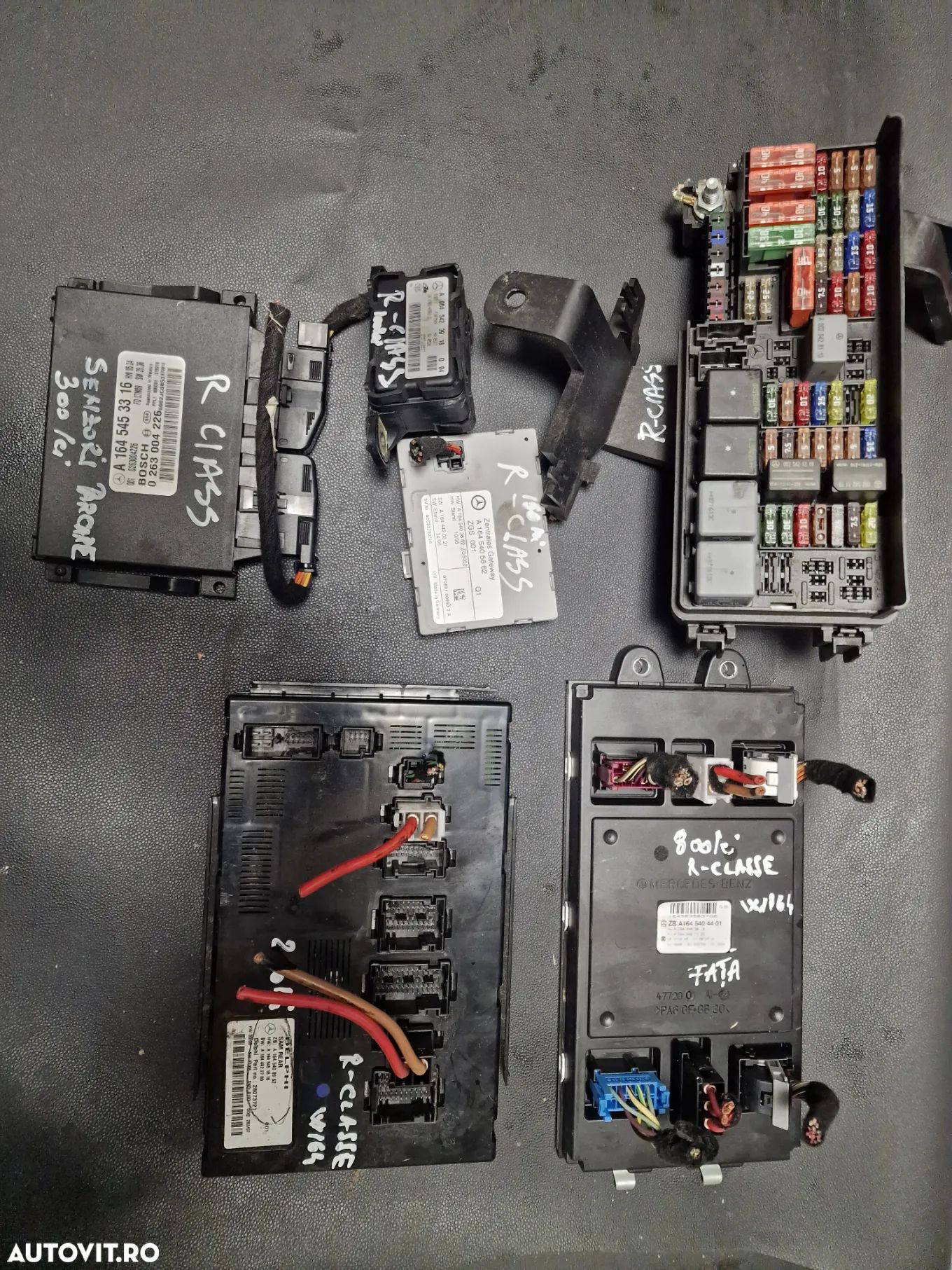 Modul Sam Mercedes R-Class w251, tablou sigurante, gateway, esp,modul senzori parcare - 1