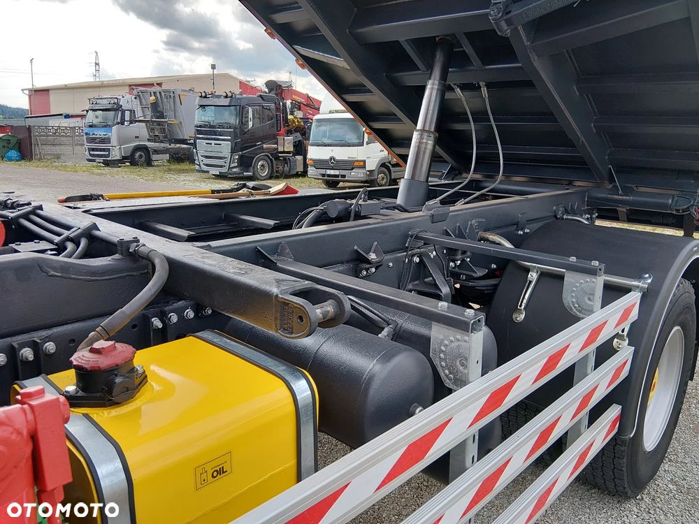 MAN Dłuzyca Man le 220 4x4 hds wywrotka wciagarka energetyka kiper blokady komunalny czołownica - 30