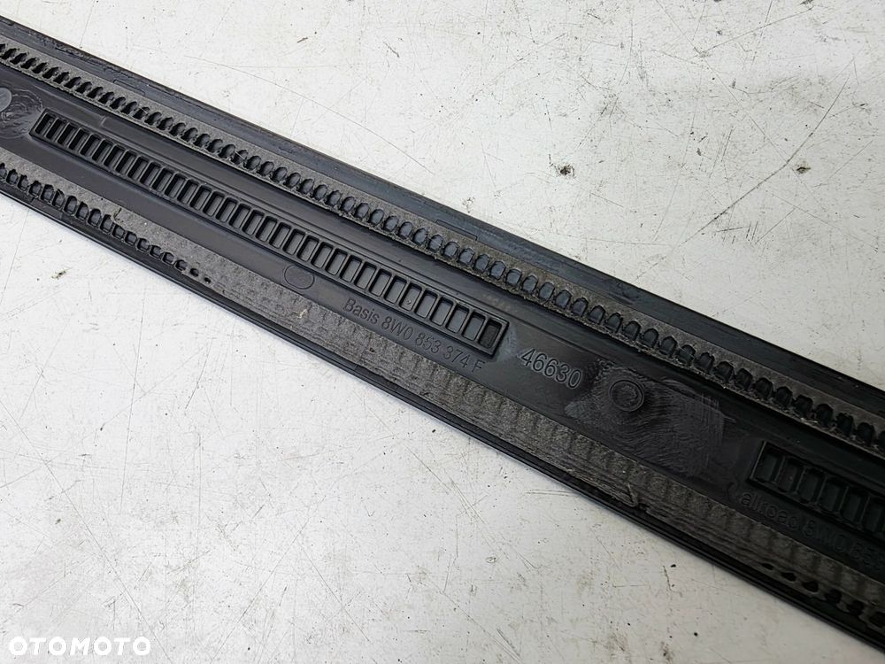 LISTWA PROGOWA WEWNĘTRZNA PRAWY PRZÓD AUDI A4 B9 8W0853374F - 5