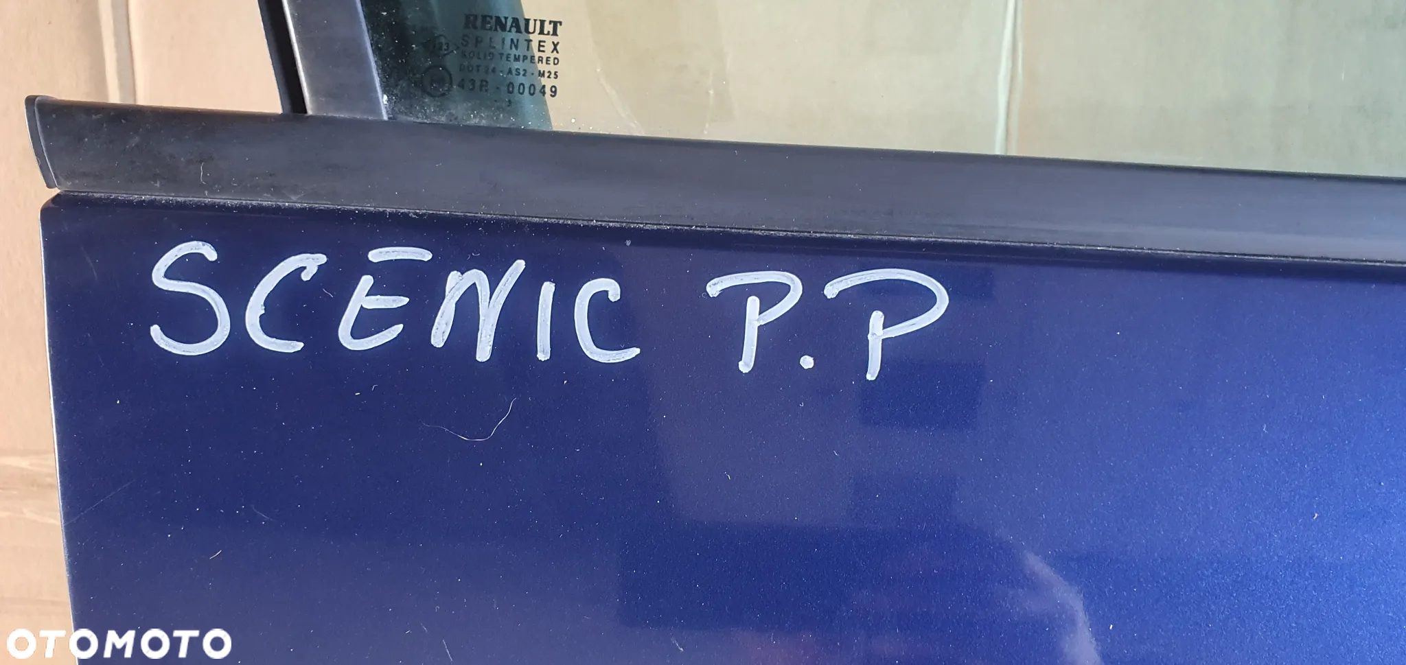 Drzwi prawy przód przednie prawe Renault Scenic II 2 TEF43 - 9