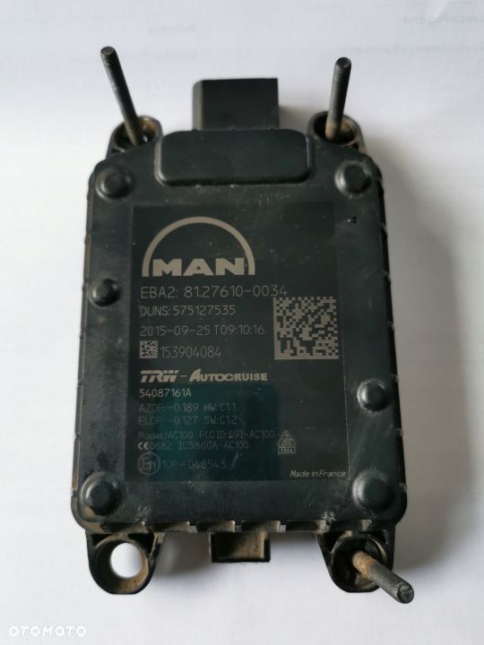 RADAR MAN TGX TGS E6. 82.27610-0034 - 1