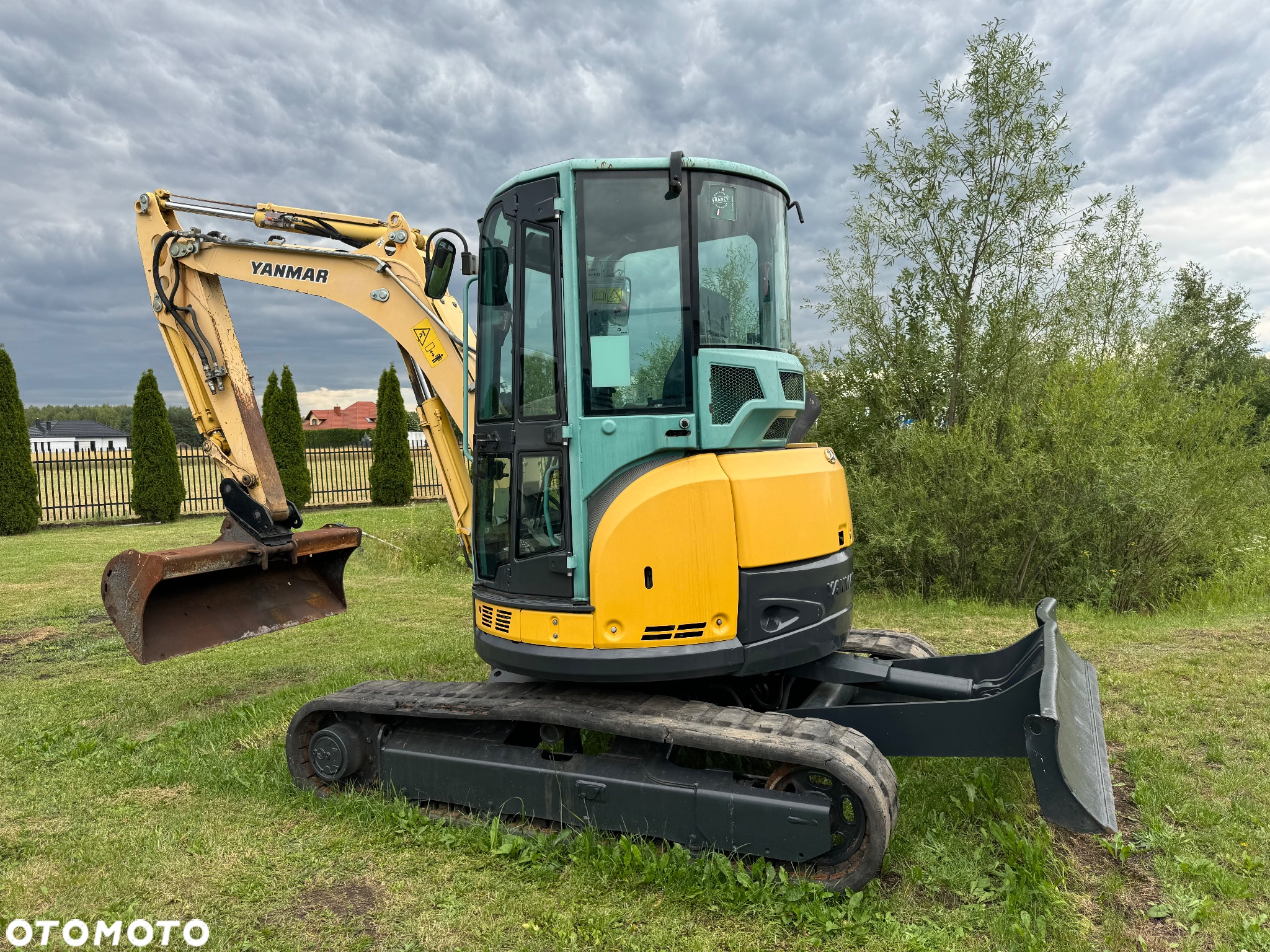 Yanmar VIO50-U Minikoparka // Waga 4625KG // - 5