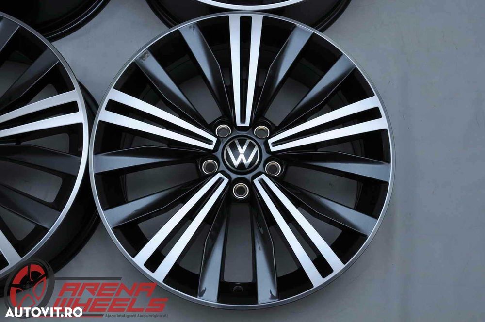 Jante Noi 18 inch Originale VW Tiguan 2 5NA AllSpace R-Line R18 Nizza - 4