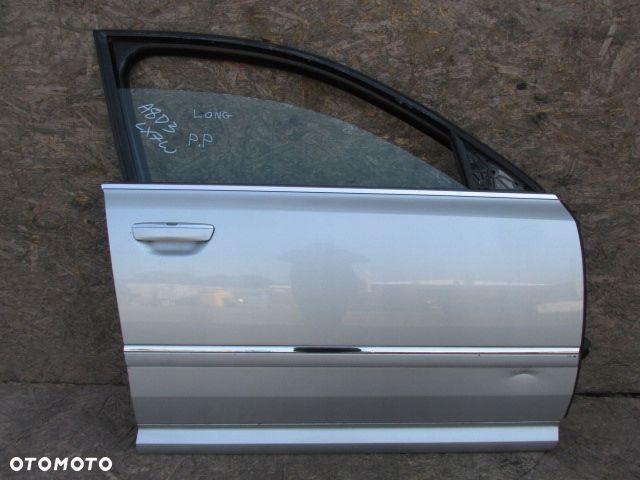 Audi A8 D3 lift Drzwi prawy przód przednie lak. LX7W - 1