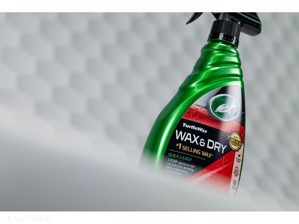 Ceara si solutie de curatare Turtle Wax GL Wax & Dry 500ml - 3
