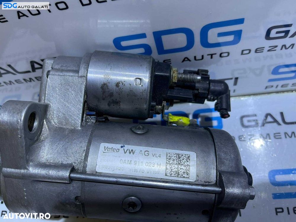 Electromotor cu 13 Dinti Cutie Automata DSG 7 Volkswagen Jetta 2.0 TDI DELA CUUA CUUB DGMA CVCA CLCA 2009 - 2017 Cod 0AM911023H ESW20ER20 [B3632] - 2