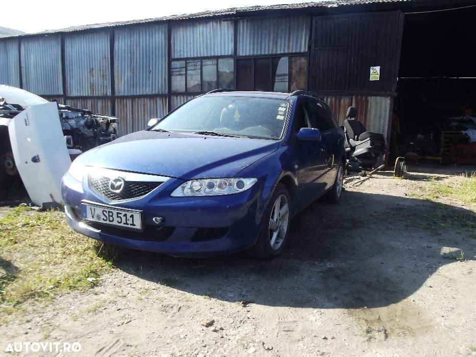 Dezmembrez Mazda 6 2.0 diesel combi albastra carlig remorca - 1