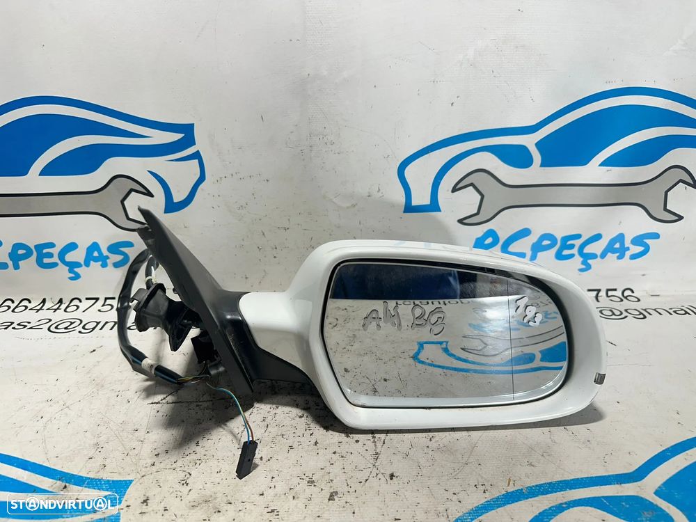 .Espelho Retrovisor Lateral Direito Original Audi A4 B8 1º fase - 2