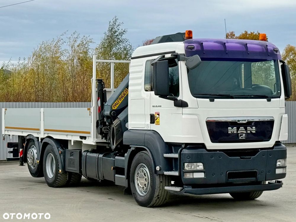 MAN TGS 26.440* SKRZYNIA 6,15m + PK 29002 + PILOT - 3