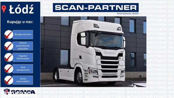 Scania S450 !! 4 x poduszka tył ! Full LED !! PTO !!