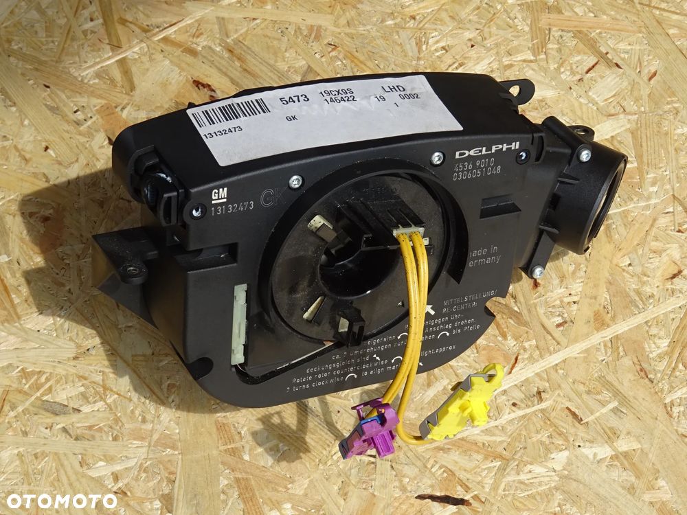 CIM MODUŁ KIEROWNICY OPEL VECTRA C SIGNUM - GK + KOD PIN - 3