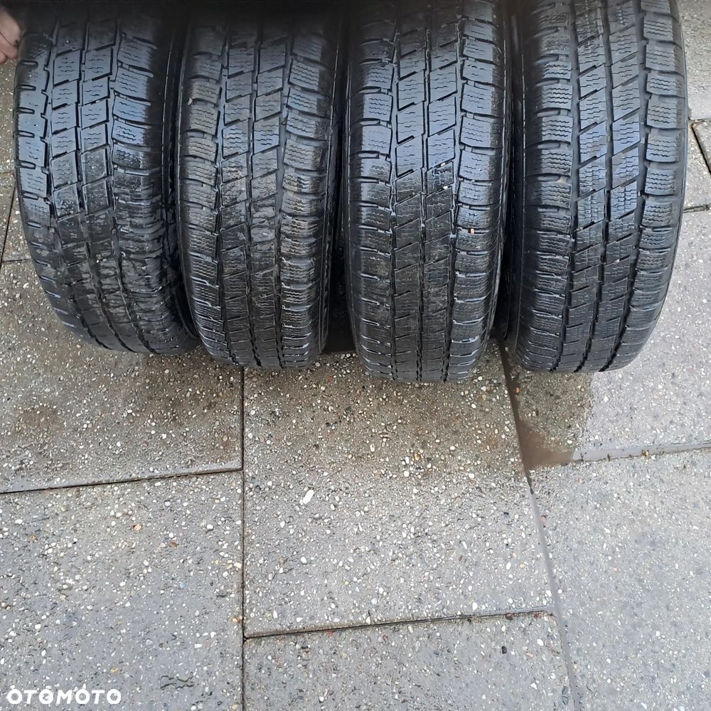 Volkswagen Transporter T4 komplet felg stalowych z oponami zima 195/70 R15C - 9