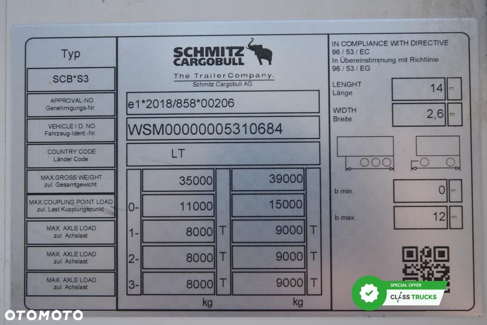 Schmitz Cargobull SKO FP 45 ThermoKing SLXi 300 - 25