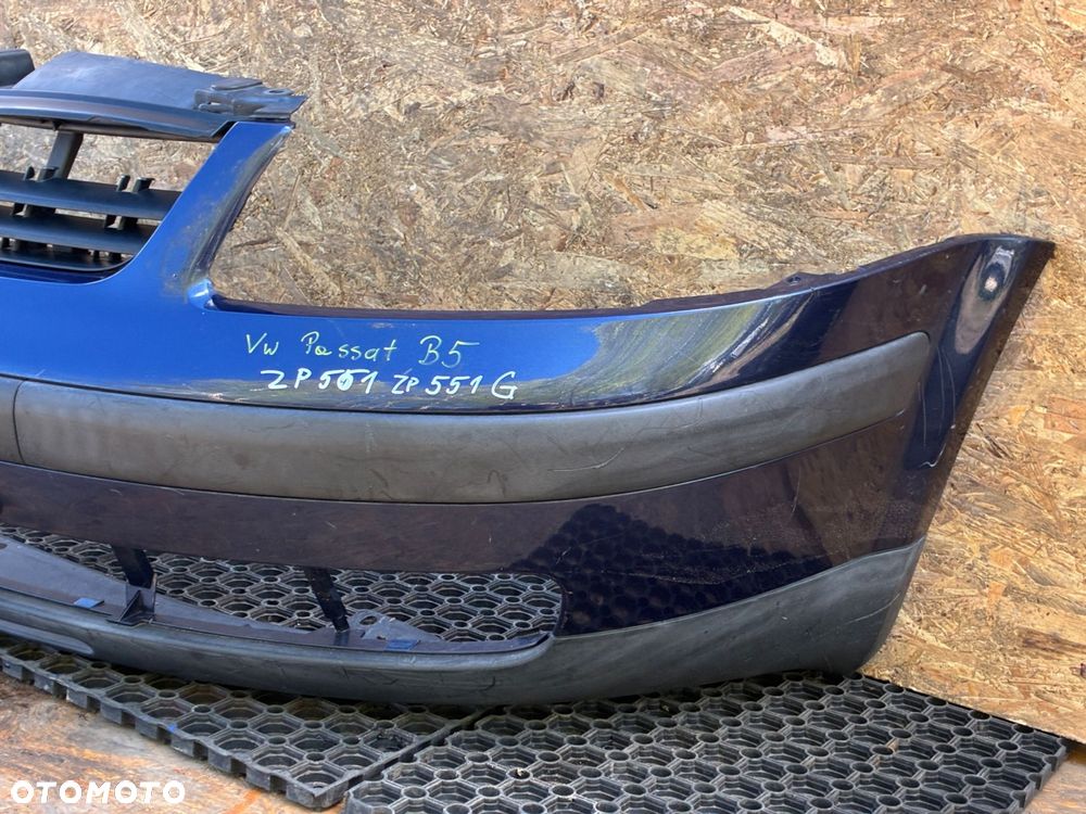 VW PASSAT B5 ZDERZAK PRZÓD  PRZEDNI  GRILL KOMPLET - 3