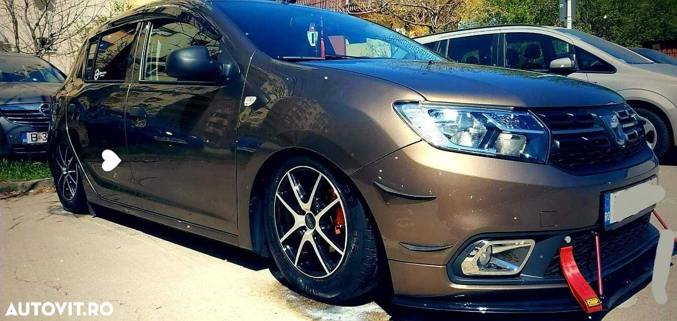 paravanturi geamuri cu prindere pe exterior pentru Dacia Sandero 2 - 3