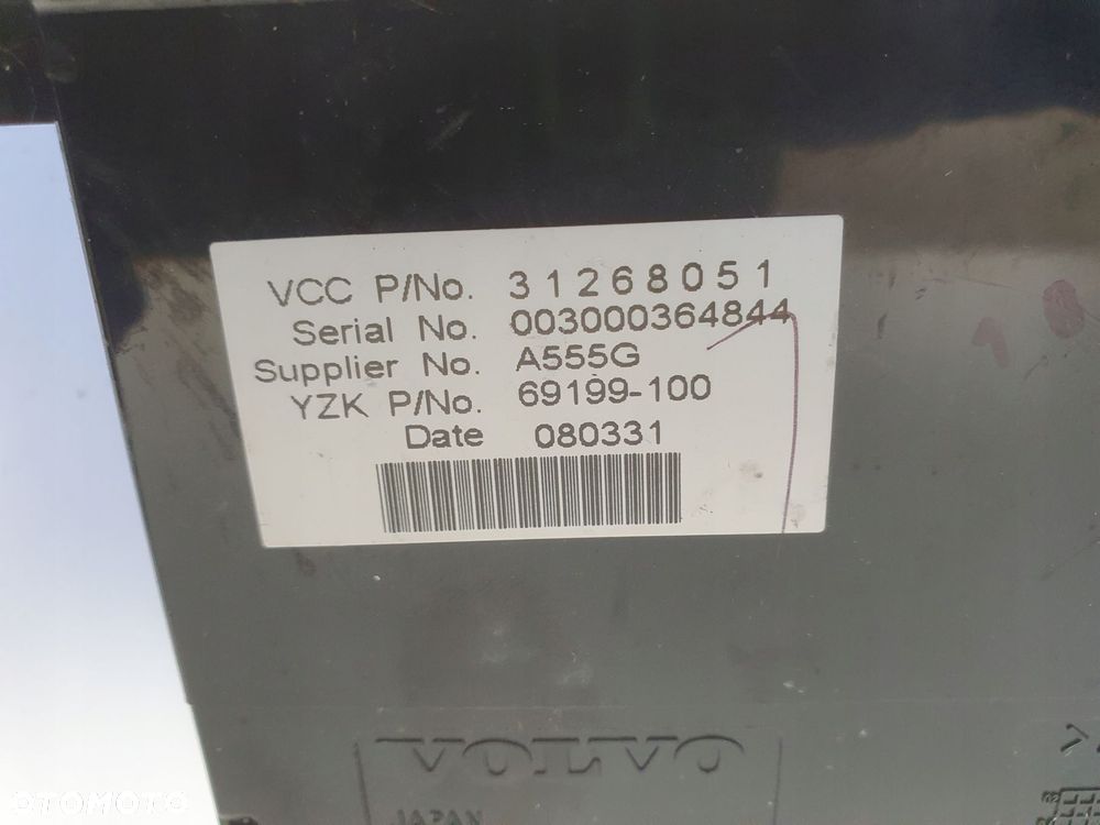Volvo S40 II V50 C30 EKRAN RADIA Wyświetlacz 31268051 - 3