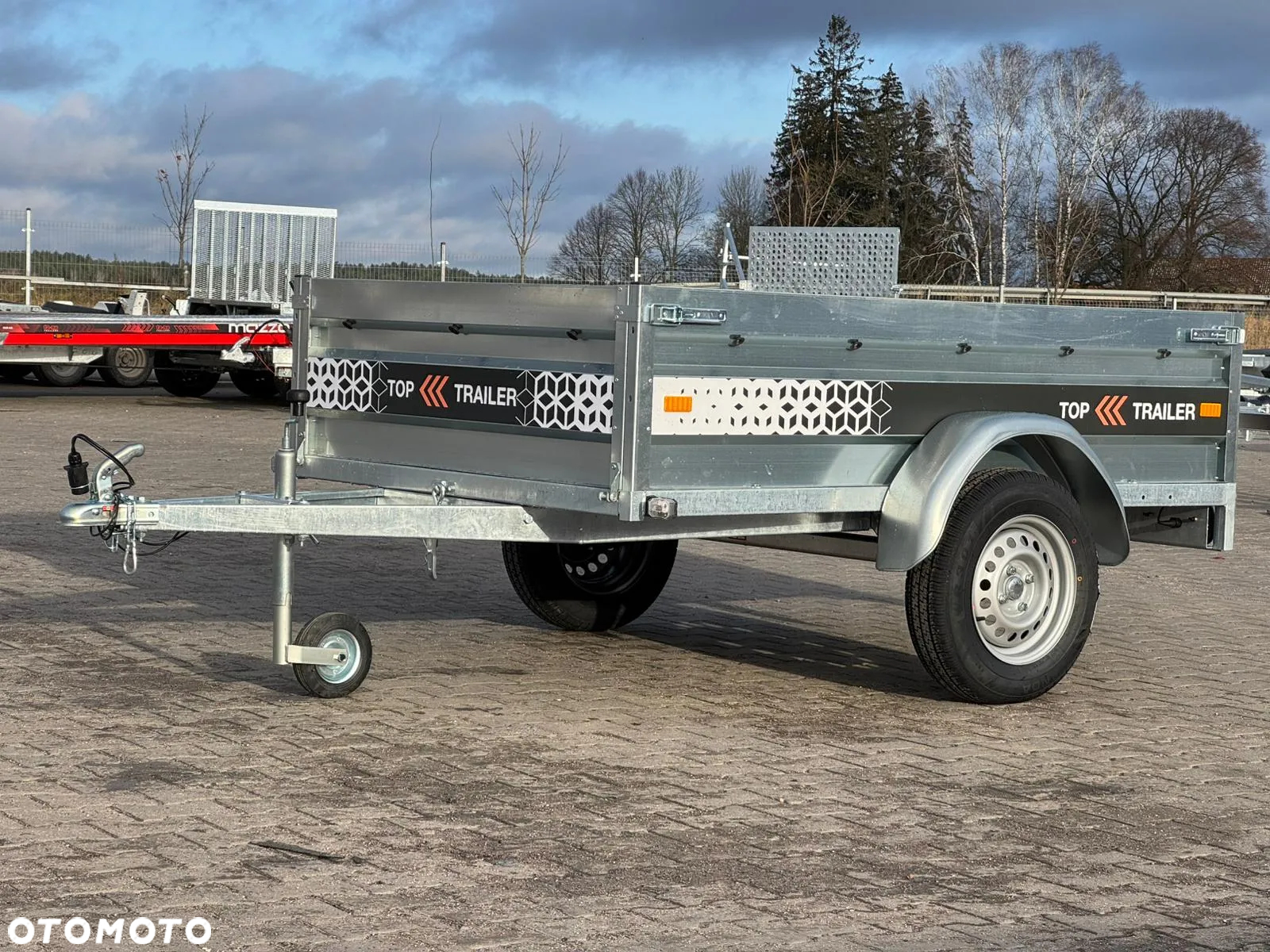MAZZO DOSTAWA! Przyczepa Top Trailer TT20 MAX 202x131x45cm DMC 750 kg SPAWANA! kat. B, MOCNA! PROMOCJA CENOWA! - 14