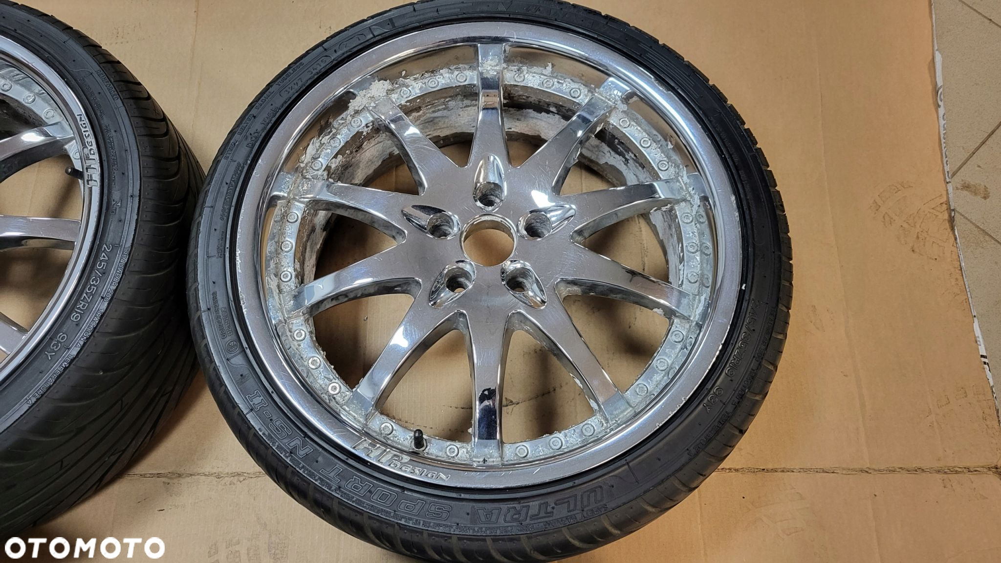 Felgi Aluminiowe Opony Komplet VW/Audi 5x112 8,5Jx19 245/35 - 4
