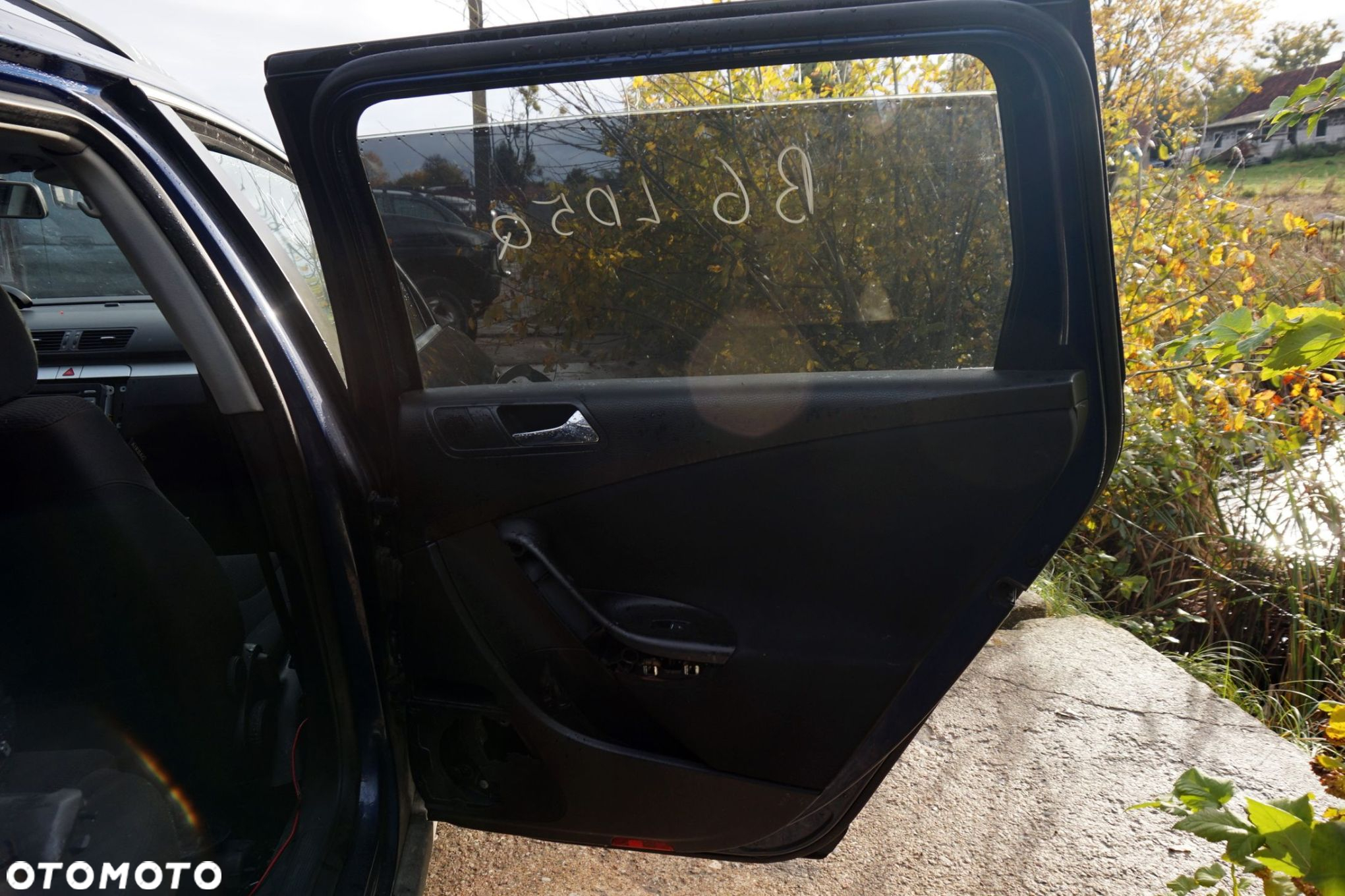 DRZWI TYLNE PRAWE PASSAT B6 KOMBI LD5Q  GRANATOWY VOLKSWAGEN 2005-2010 - 7