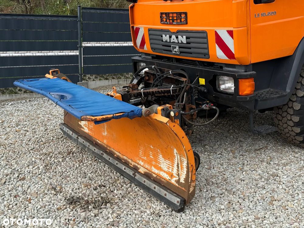 MAN * MAN 10-220 * Kiper Wywrotka Meiller * 4x4 * Zimowe Utrzymanie * Unimog * - 3