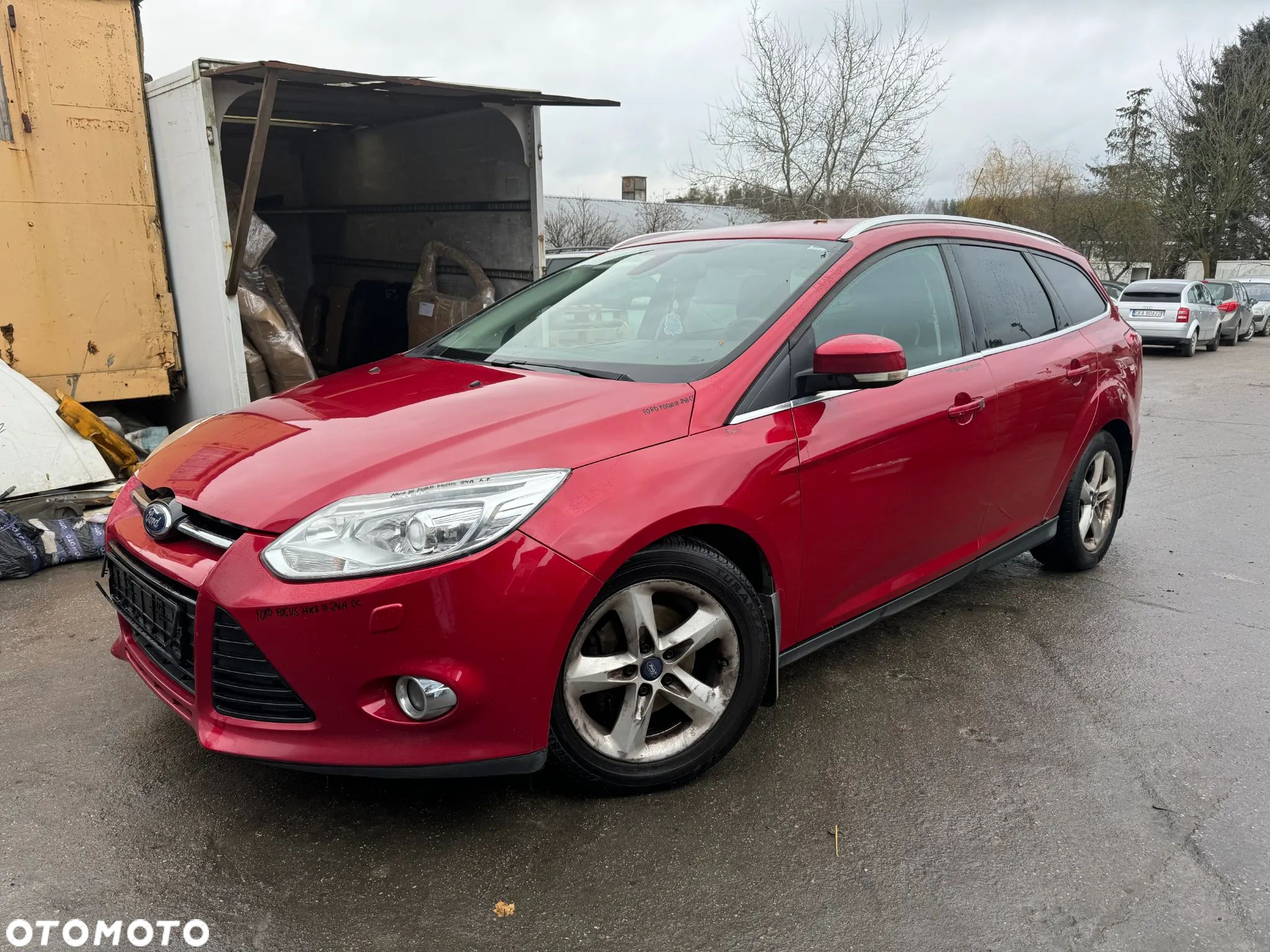 FORD FOCUS MK3 2011 1.6 TDCI 115KM RED CANDY TINT CC NA CZĘŚCI - 1