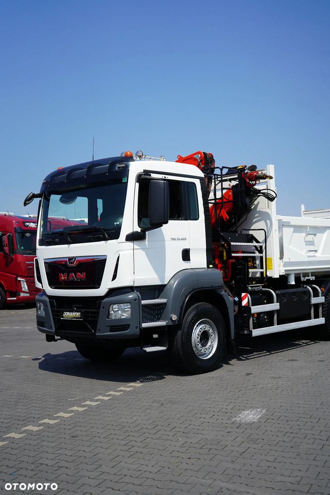 MAN / TGS / 33.420 / E 6 / WYWROTKA + HDS / FASSI F 175 / 6 X 4 / HYDROBURTA - 29