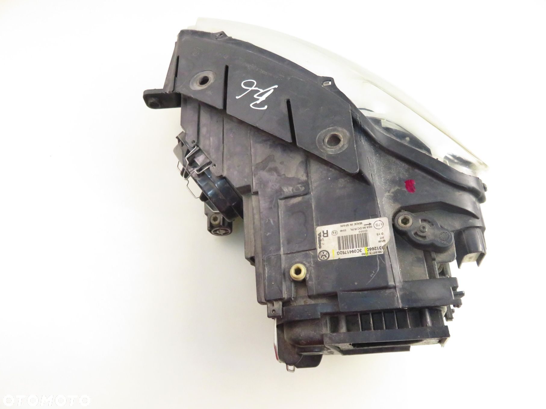 LAMPA PRAWA PRZEDNIA VW PASSAT B6 XENON 3C0941752G - 10