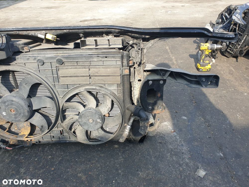 PAS PRZEDNI WZMOCNIENIE CZOŁOWE KOMPLET CHŁODNIC VW PASSAT B6 2.0 TDI - 5