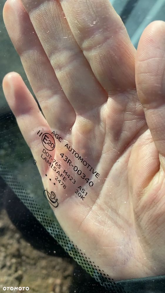 SZYBA CZOŁOWA BMW X6 F16 KAMERA HUD 43R-00340 - 7