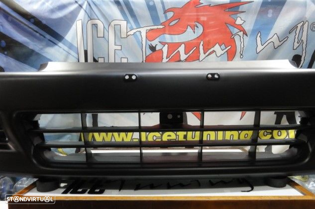 Para-choques frontal honda civic 92-95 2 / 3 portas EG3, EG4, EG5, EG6, EJ1, EJ2 em plástico ABS - 4