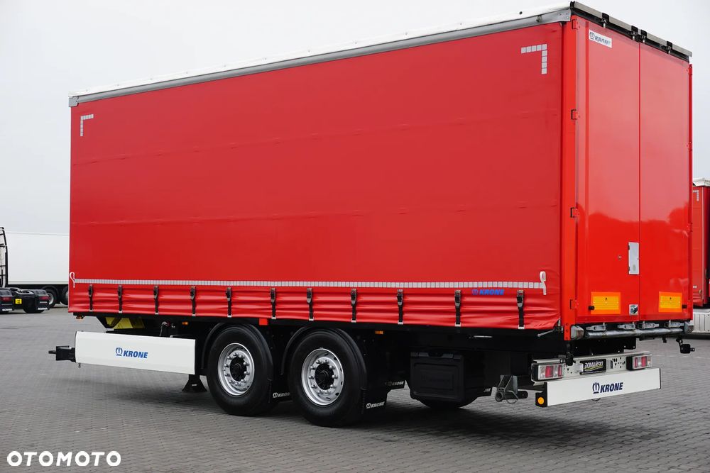 Krone TANDEM / DŁ. 7,3 M / BURTO - FIRANKA / 18 PALET - 21