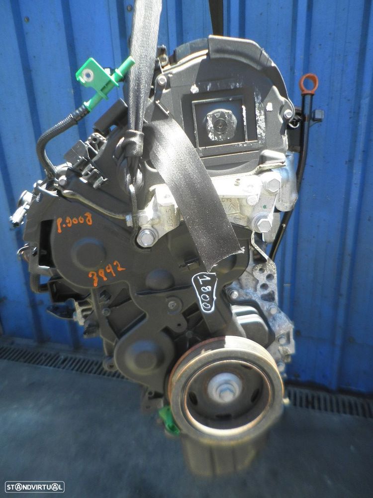 Motor BHY BH02 PEUGEOT 2008 1 A94F FASE 2 2016 1.6HDI 100CV 5P PRETO - 2