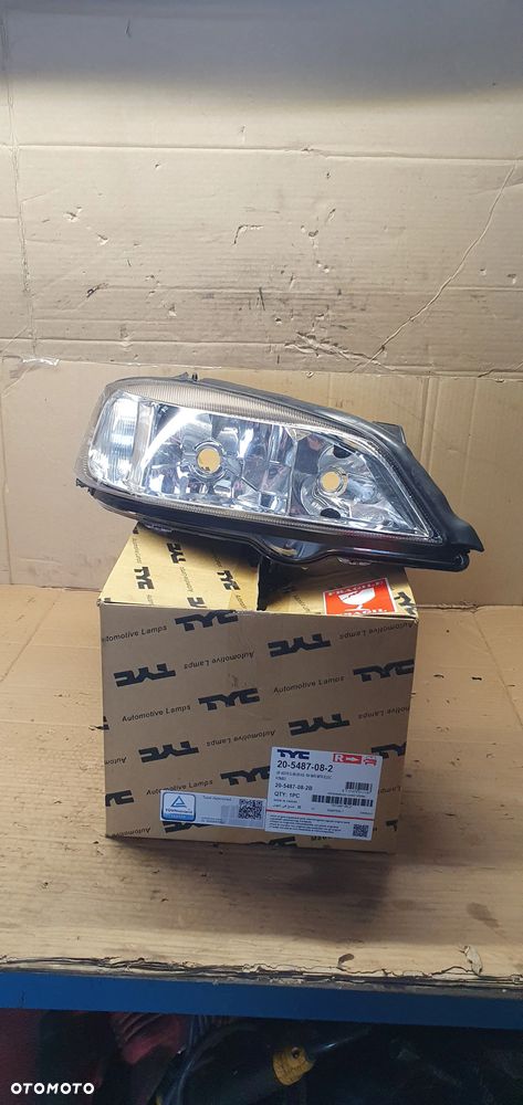 Lampa prawy przód przednia prawa Opel Astra G TYC Nowa 20-5487-08-2 - 1