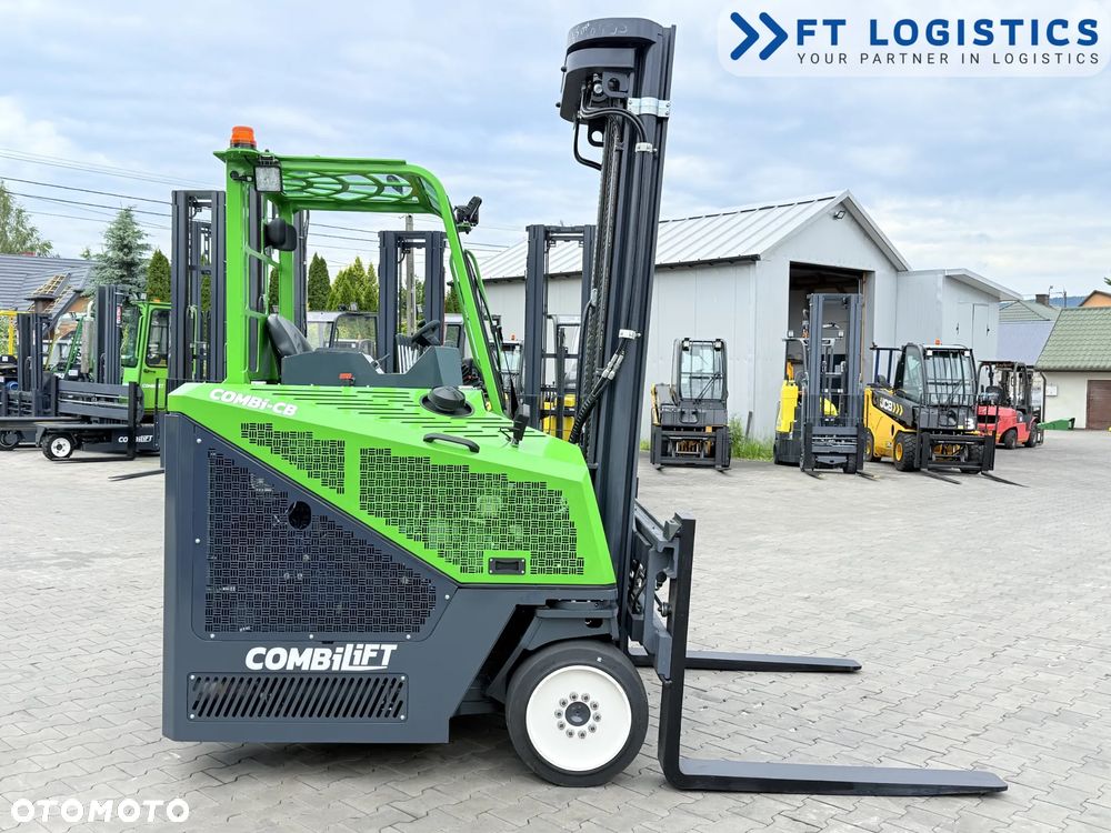 Combilift WÓZEK CZTEROKIERUNKOWY - WIELOKIERUNKOWY | COMBILIFT CB4000 | GAS | TRIPLEX 6450 MM | POZYCJONER WIDEŁ | PRZESU WIDEŁ | WOLNY SKOK | KABINA OTWARTA - 6