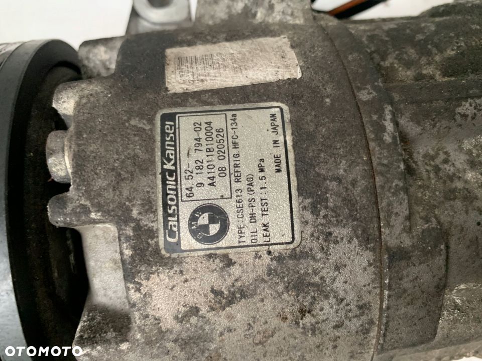 KOMPRESOR SPRĘŻARKA KLIMATYZACJI 9182794 BMW E90 - 5