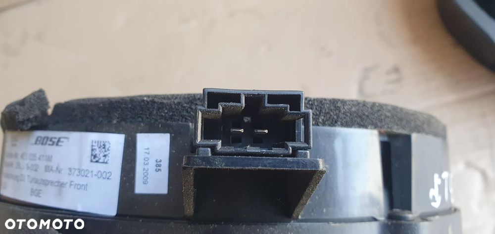Głośnik lewy prawy przód przedni BOSE Audi A8 D3 4E0035411M - 6