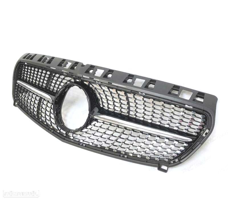 GRELHA FRONTAL LOOK DIAMOND MERCEDES CLASE A W176 12-15 - 2