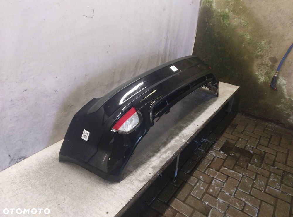 ^ ZDERZAK TYŁ TYLNY FORD FOCUS MK.2 2 II F3 CZARNY HB ST RS DOKŁADKA ! - 4