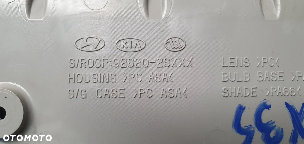 Lampka podsufitki oświetlenie kabiny Hyundai IX35 92820-2SXXX - 7