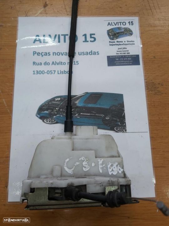 Fechadura trás esquerda Citroen C3 - 1