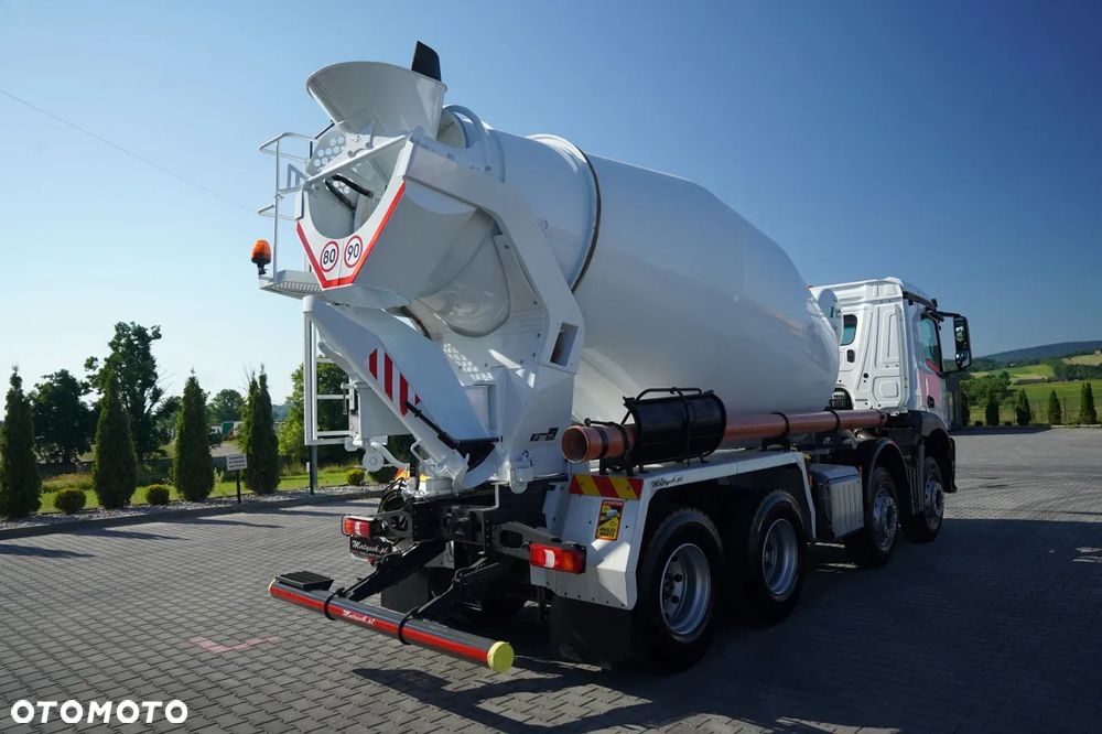 Mercedes-Benz AROCS 3240 / GRUSZKA 9M3 / 8x4 / BETONOMIESZARKA /  SCHWING STETTER  / OPONY 100% - 4