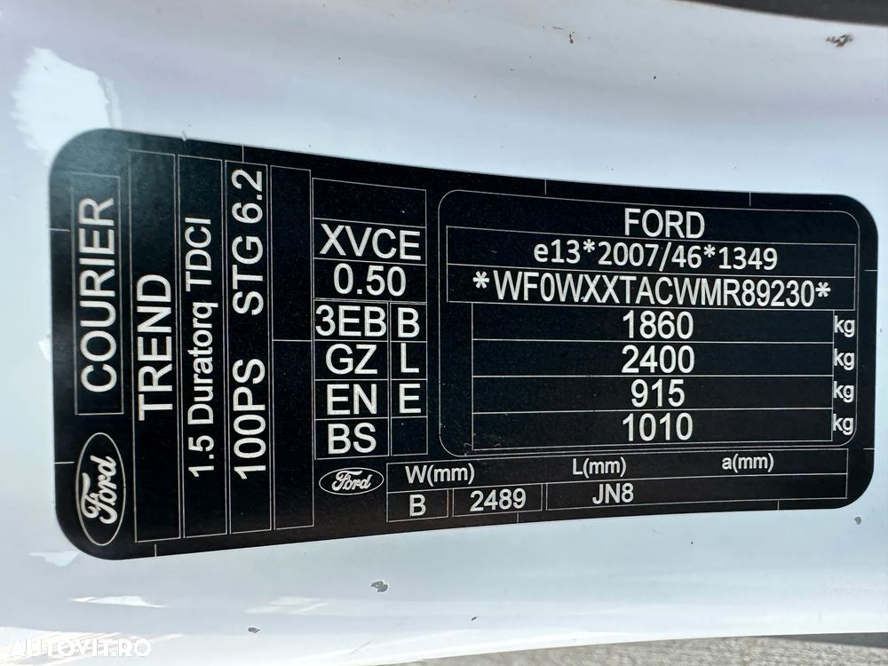 Ford Courier Van - 27