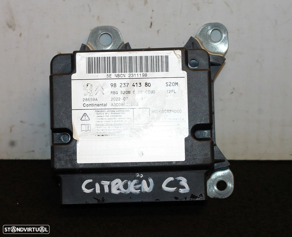 CENTRALINA DE AIRBAG CITROËN C3 - 2
