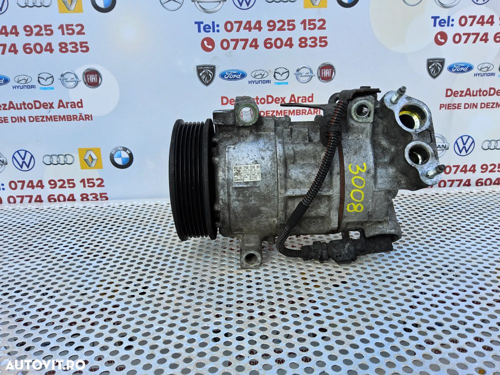 Compresor clima Peugeot 1.6 3008 306 cod 9675655880 Citroen c4 c5 508 5008 1.2 cactus 208 2008 - 1