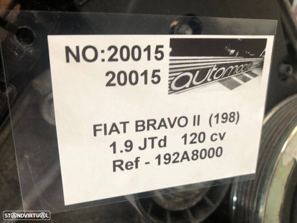 Motor Fiat Bravo II 1.9 Multijet 120Cv de 2006 - Ref: 192A8000 - NO20212 - 6