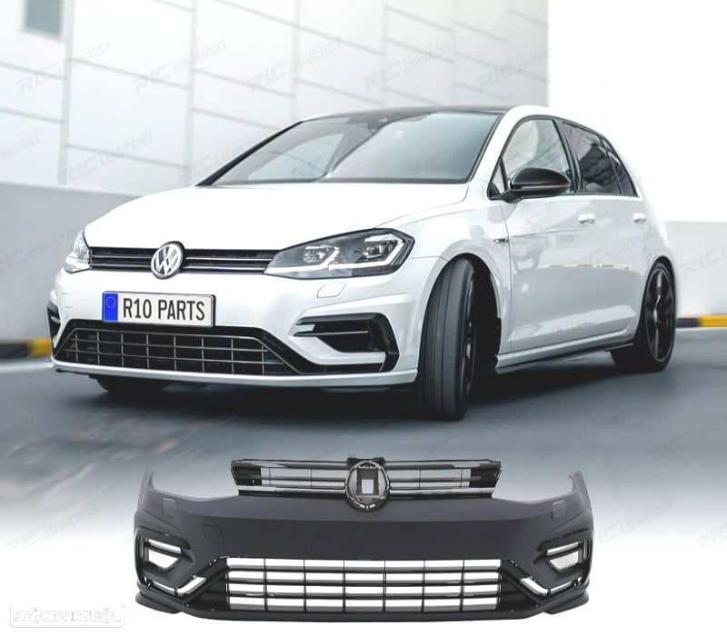 PARA-CHOQUES FRONTAL VOLKSWAGEN VW GOLF 7 12-17 LOOK R 7.5 - 1