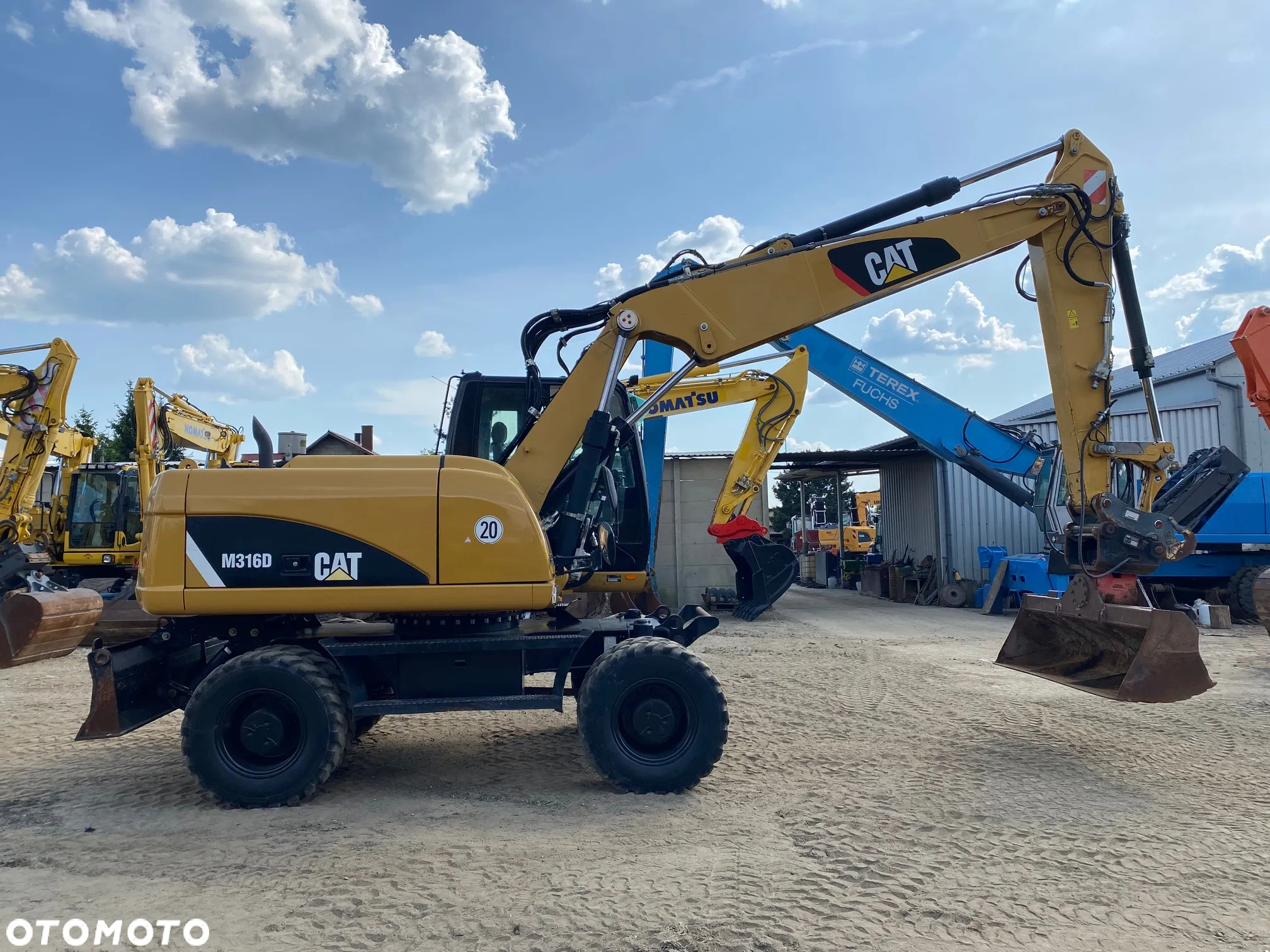 Caterpillar CAT M316D, 2014 ROK, BEZ ADBLUE i DPF-A, z NIEMIEC - 2